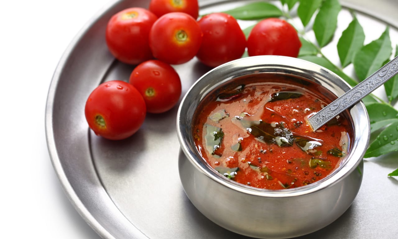 Instant Tomato Rasam Recipe Step By Step | Quicklly